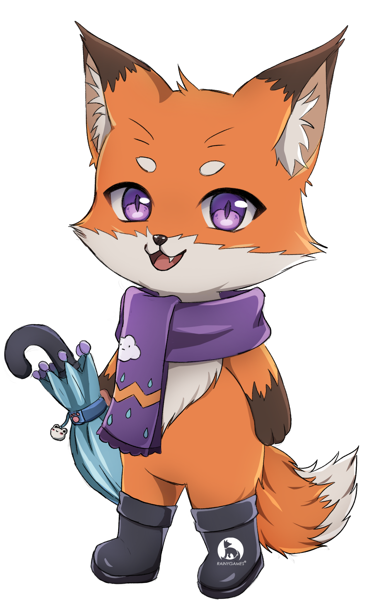 Chibi Sticker - Rain