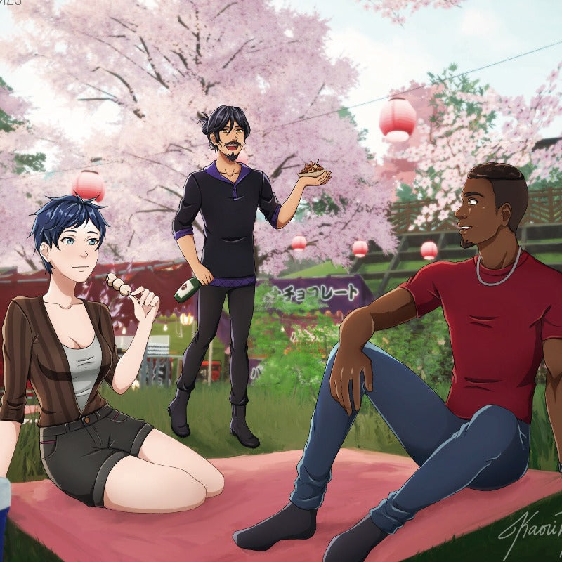 Signed Print 8x10 - Cherry Blossom Festival