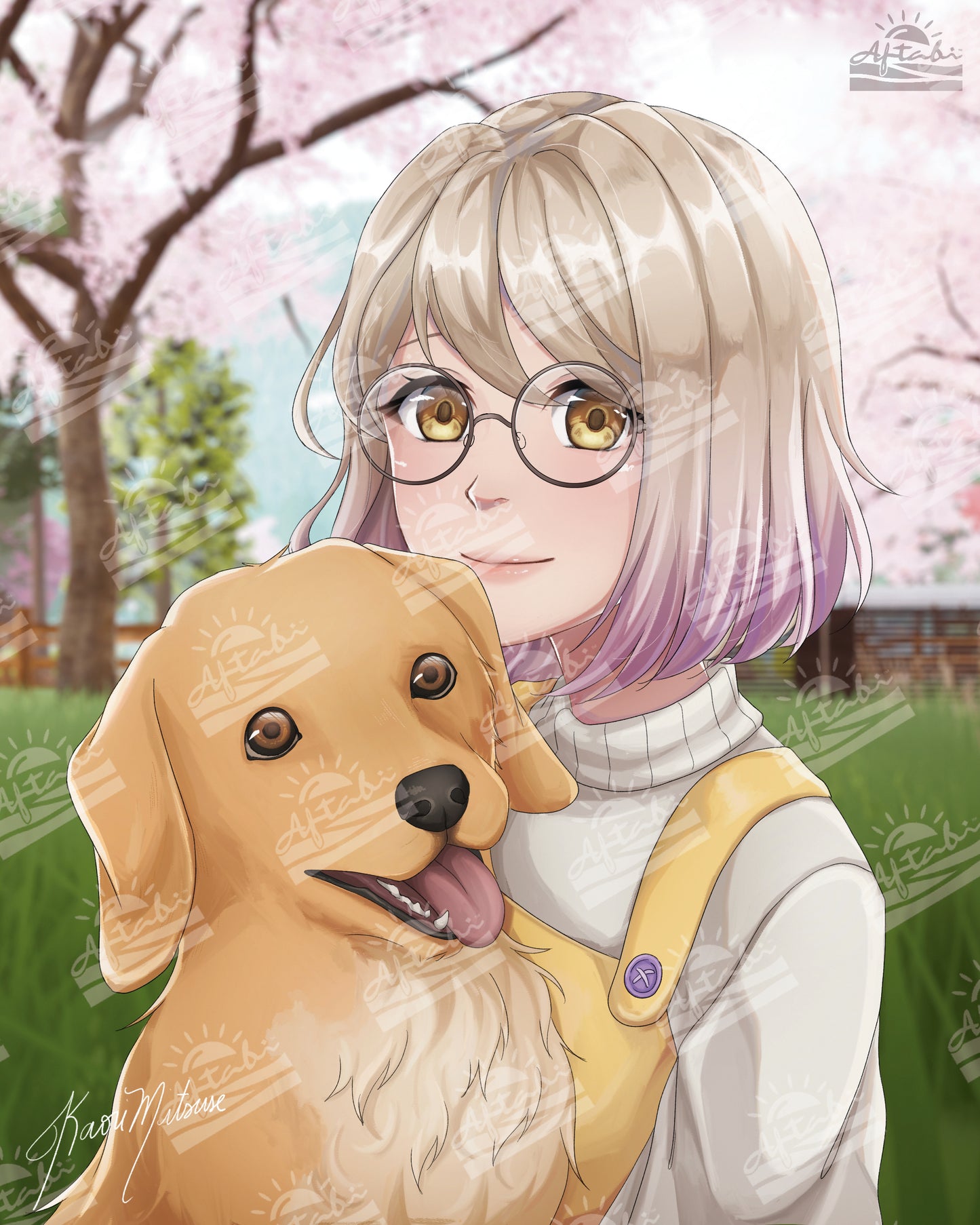 Signed Print 8x10 - Lucy Pumpkin