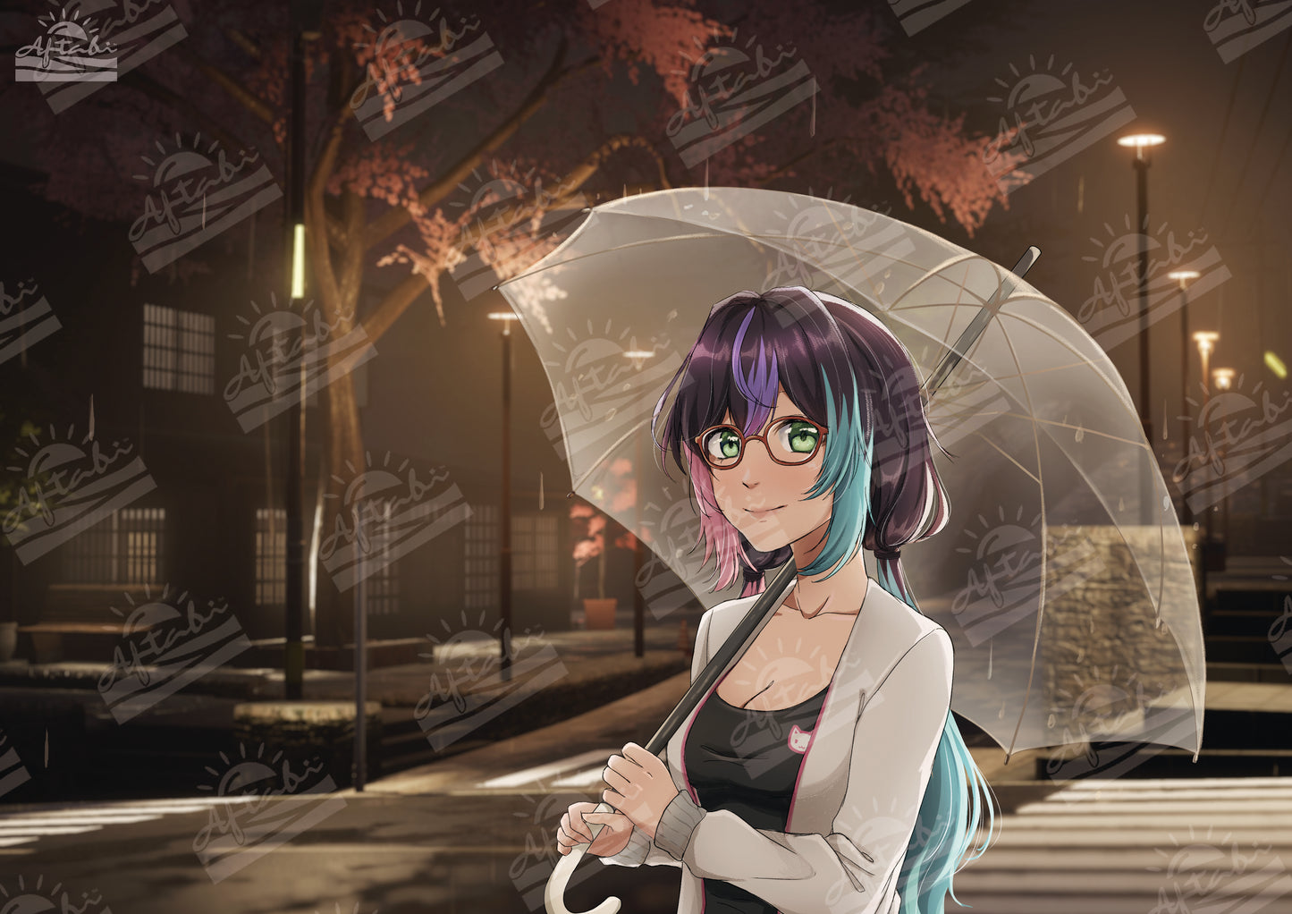 Signed Print 8x10 - Yukio Rain